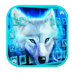 Logo of Blue Night Wolf Keyboard Theme android Application 